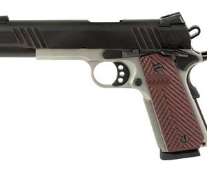 BERSA 1911 45ACP 8RD ROSEWOOD BLK/SS