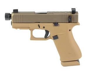 GLOCK 43X 9MM 15RD 3.92" TB FDE