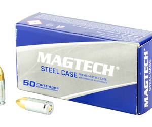 MAGTECH 9MM 115GR FMJ STEEL 50/1000