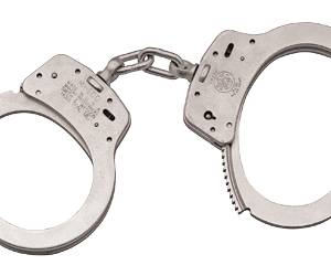 S&W 100 HANDCUFFS NICKEL